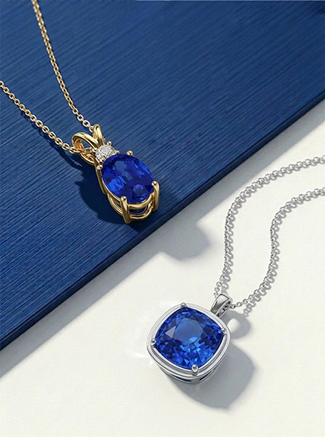 Sapphire Pendants
