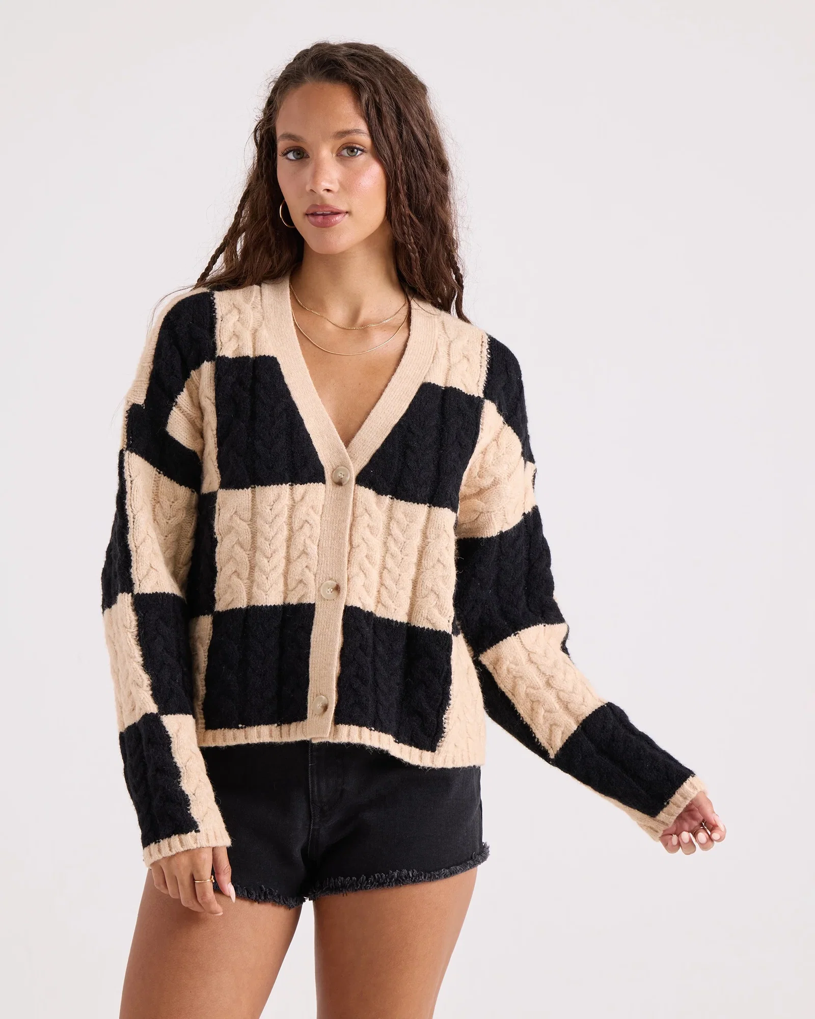 Image of Women's Check You Sweater