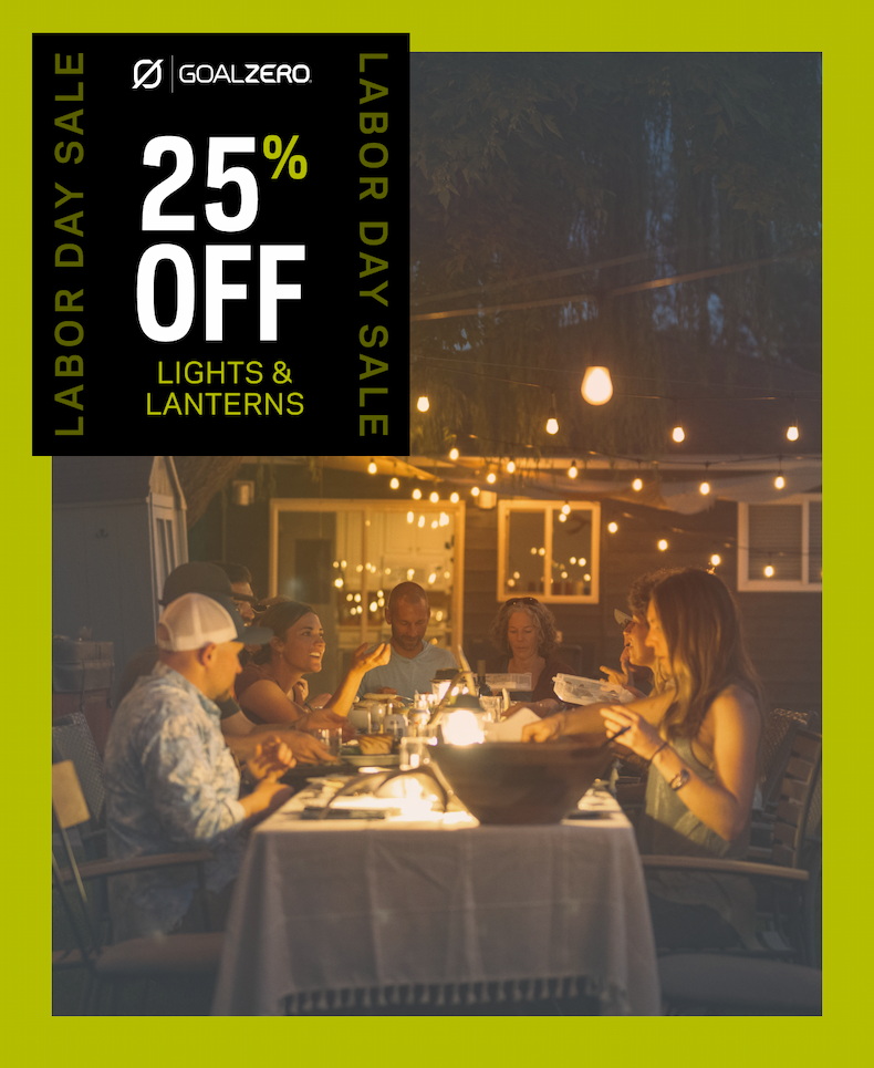 25% Off Lights & Lanterns