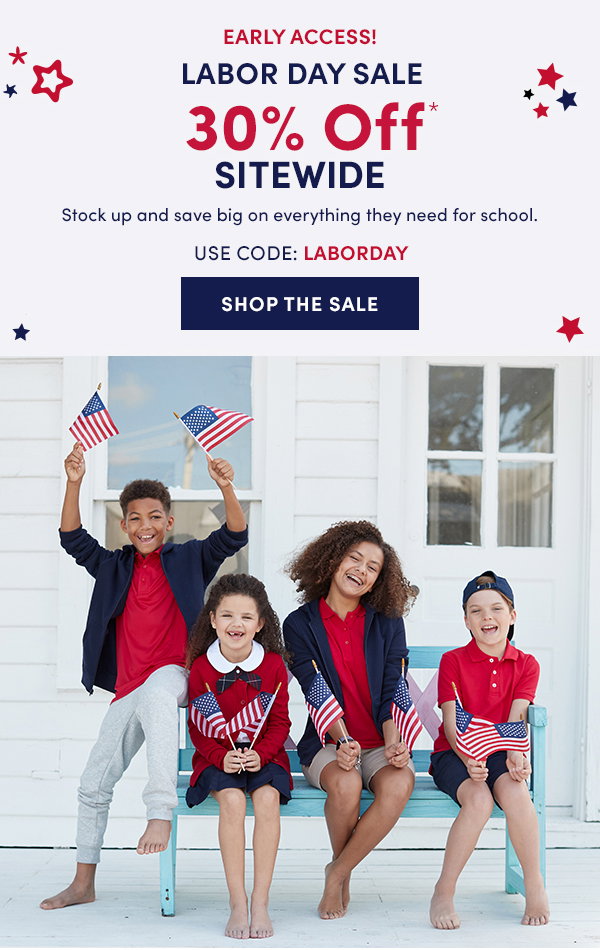 30% off sitewide