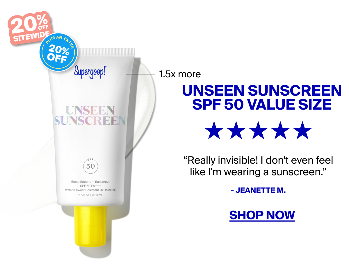 Unseen Sunscreen Jumbo SPF 50