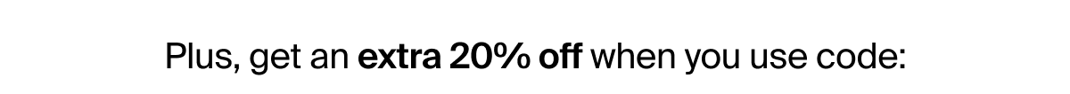 20% Off Sitewide