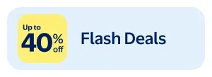 Up to 40% off - Flash Deals