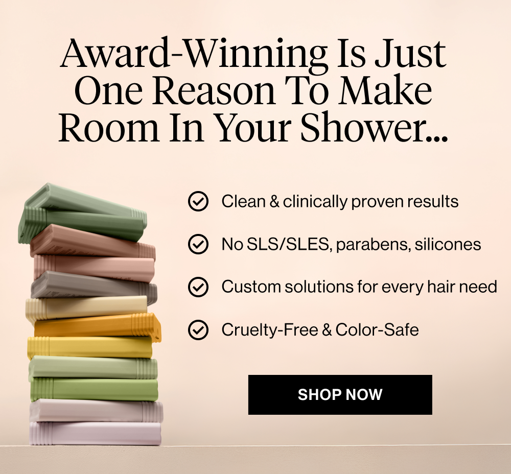 Award-winning is just one reason to make room in your shower...