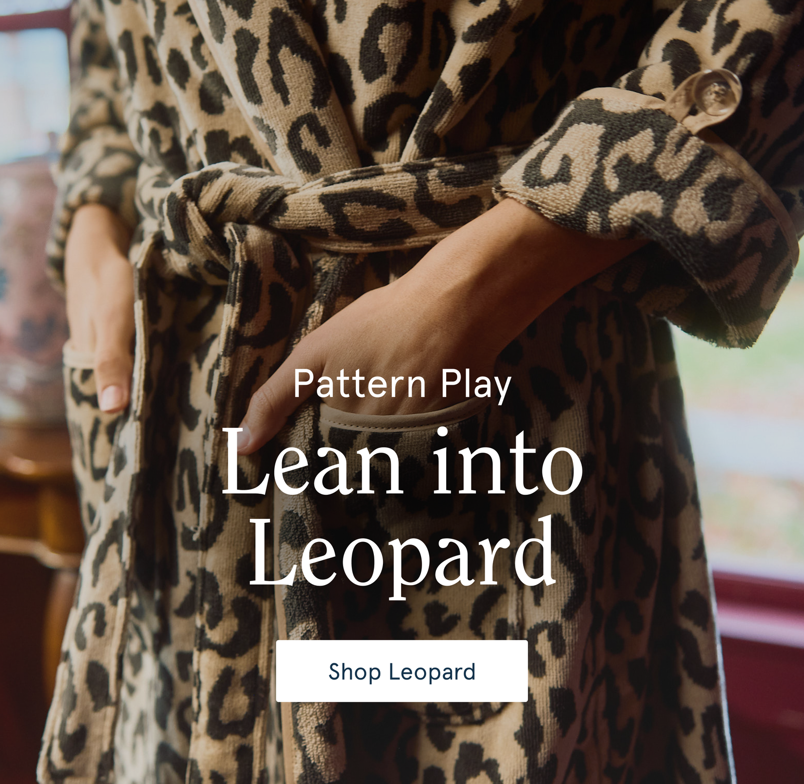 lean into leopard