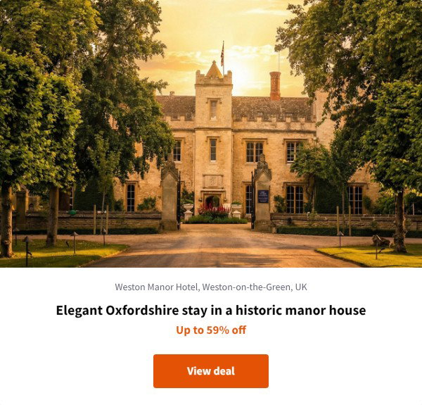 Elegant Oxfordshire stay in a historic manor house