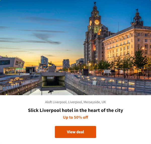 Slick Liverpool hotel in the heart of the city