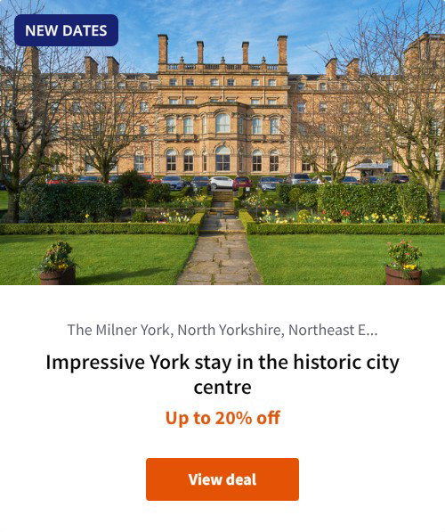 Impressive York stay in the historic city centre