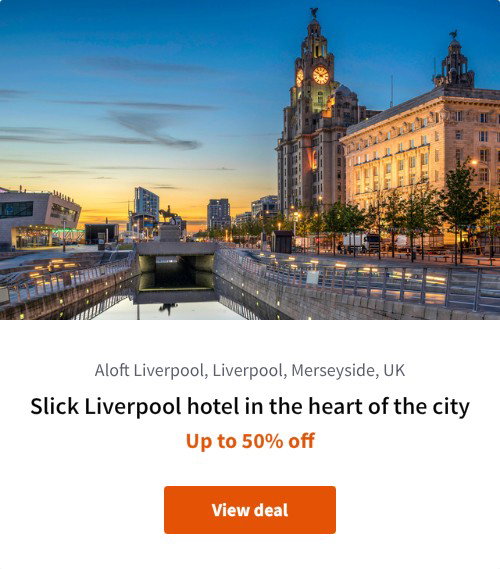 Slick Liverpool hotel in the heart of the city