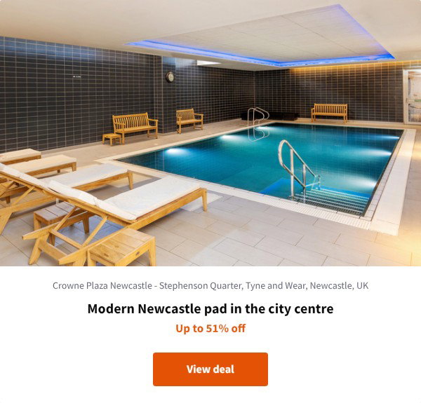 Modern Newcastle pad in the city centre