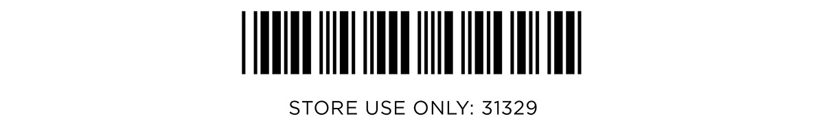 Store Use Only: 31329