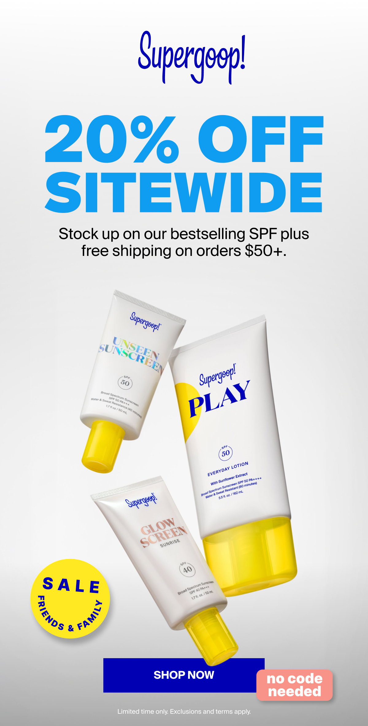 20% Off Sitewide
