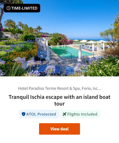 Tranquil Ischia escape with an island boat tour