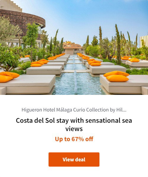 Costa del Sol stay with sensational sea views
