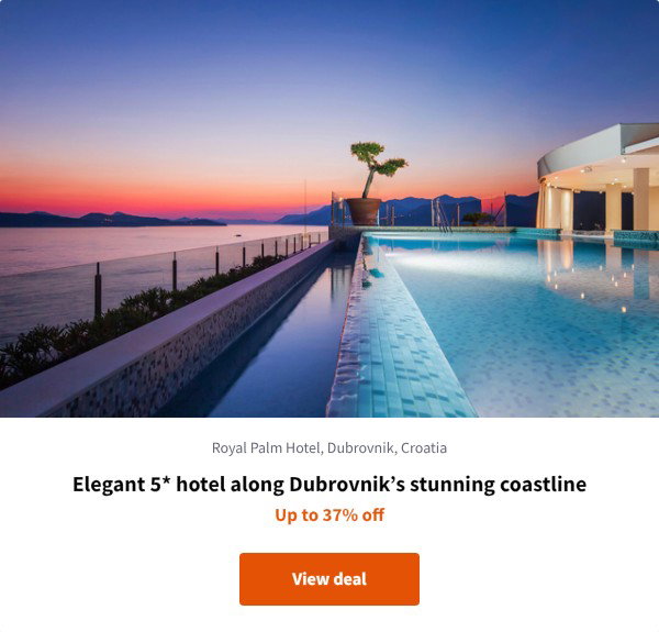 Elegant 5* hotel along Dubrovnik%27s stunning coastline