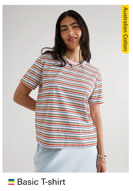 AUSTRALIAN COTTON BASIC TSHIRT