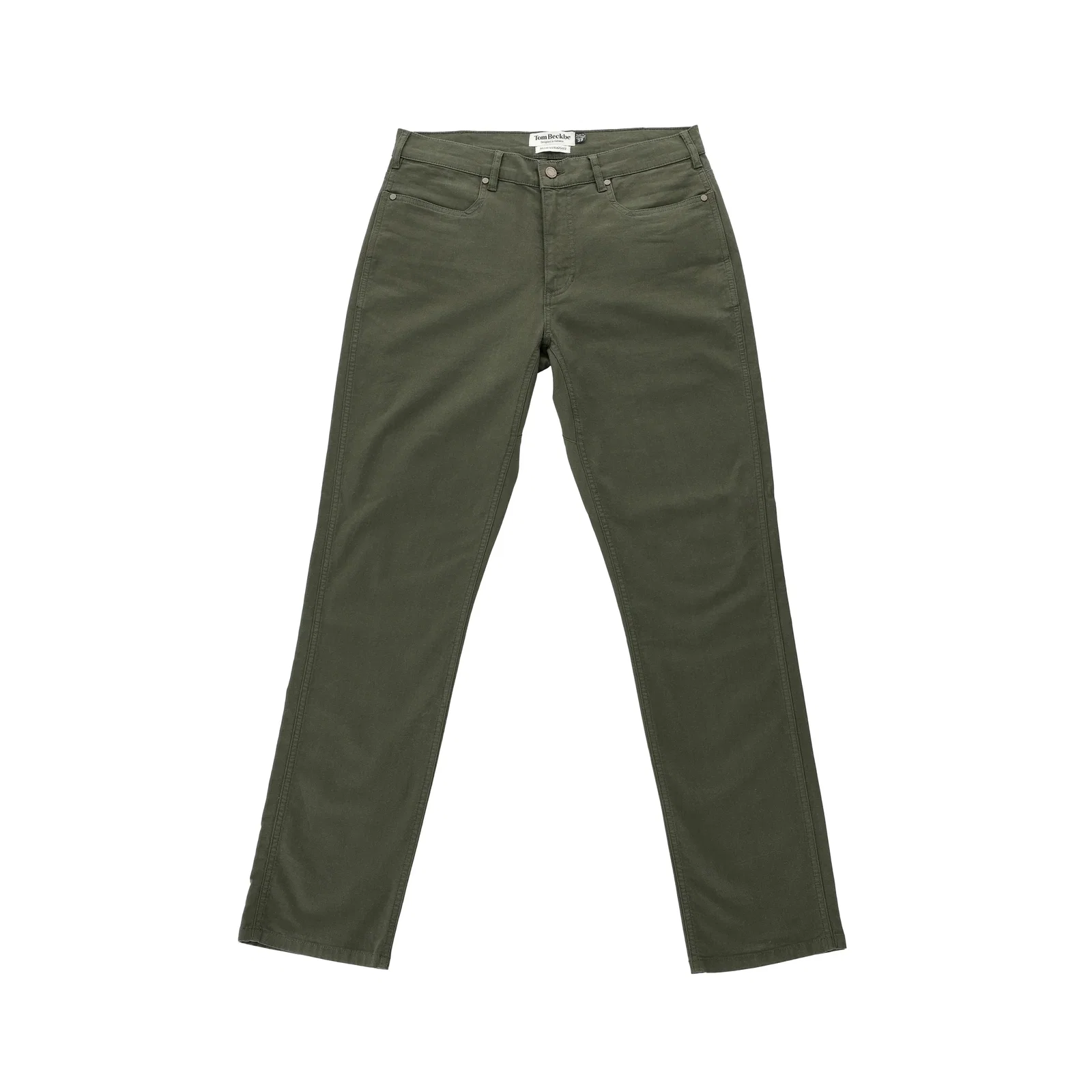 Image of Reid Slim-Straight Leg Cotton Chino Pant