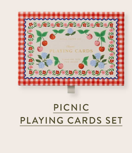 Picnic Playing Cards Set 