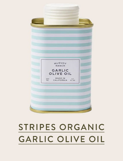 Stripes Organic Garlic Olive Oil 