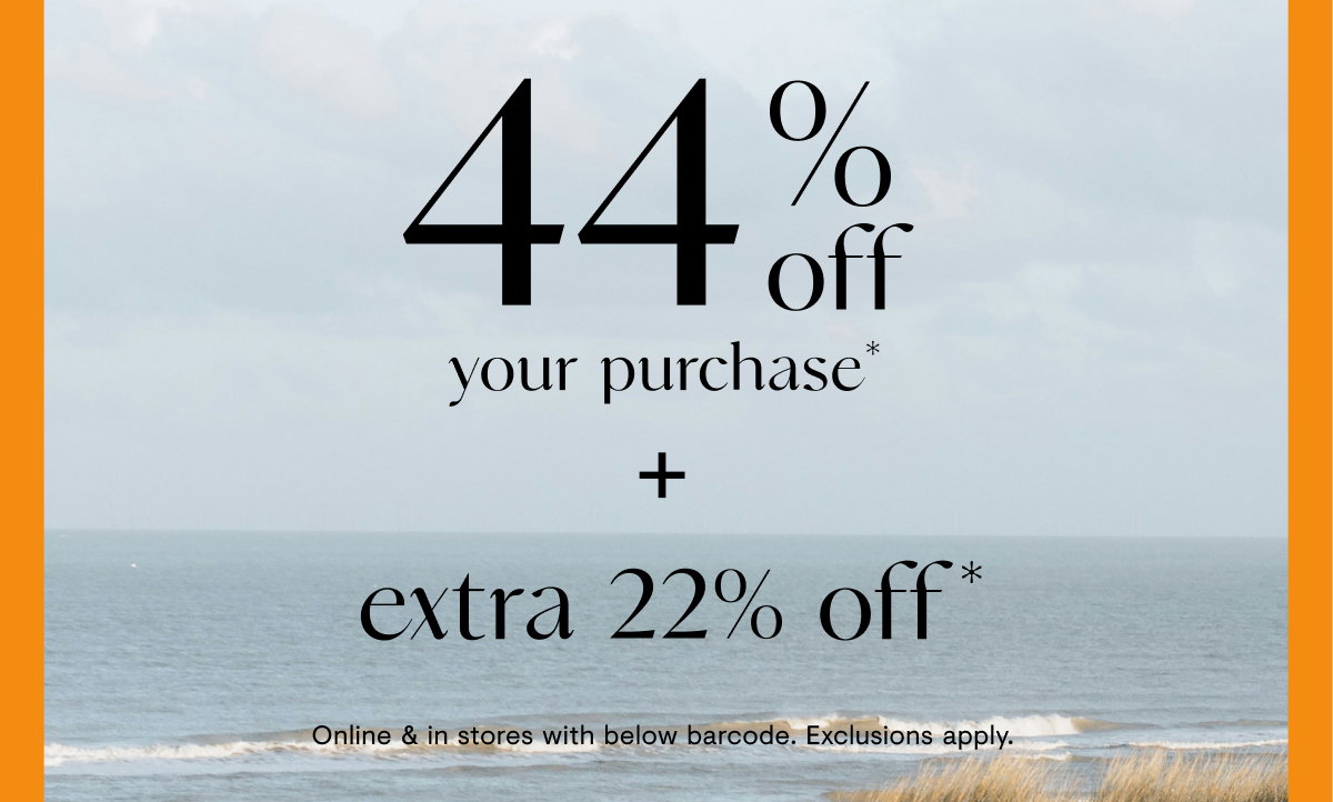44 + 22 off