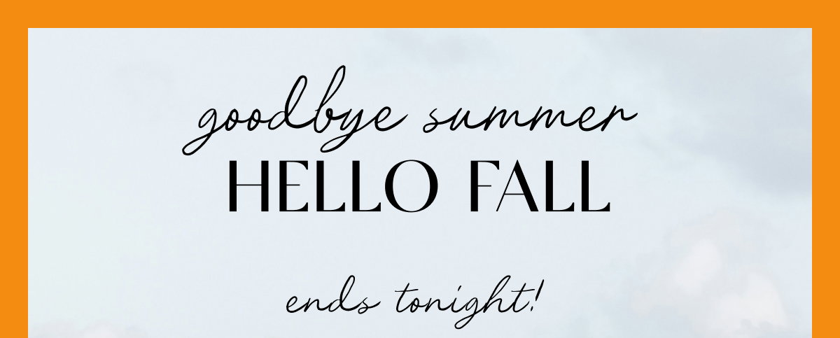 Hello Fall
