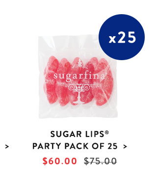 Sugar Lips 25 Pack