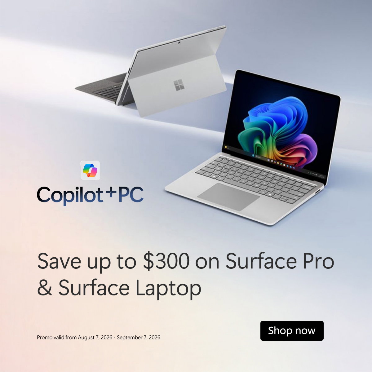 Microsoft Laptop and Pro Savings