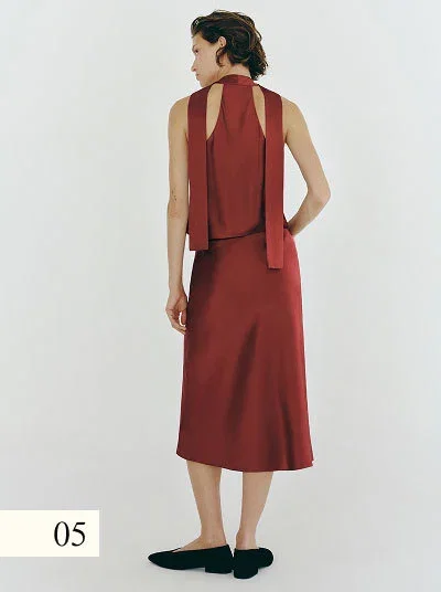 Pomelle Silk Two Piece