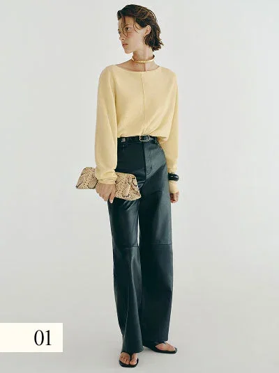 Brianna Cashmere Boatneck Top