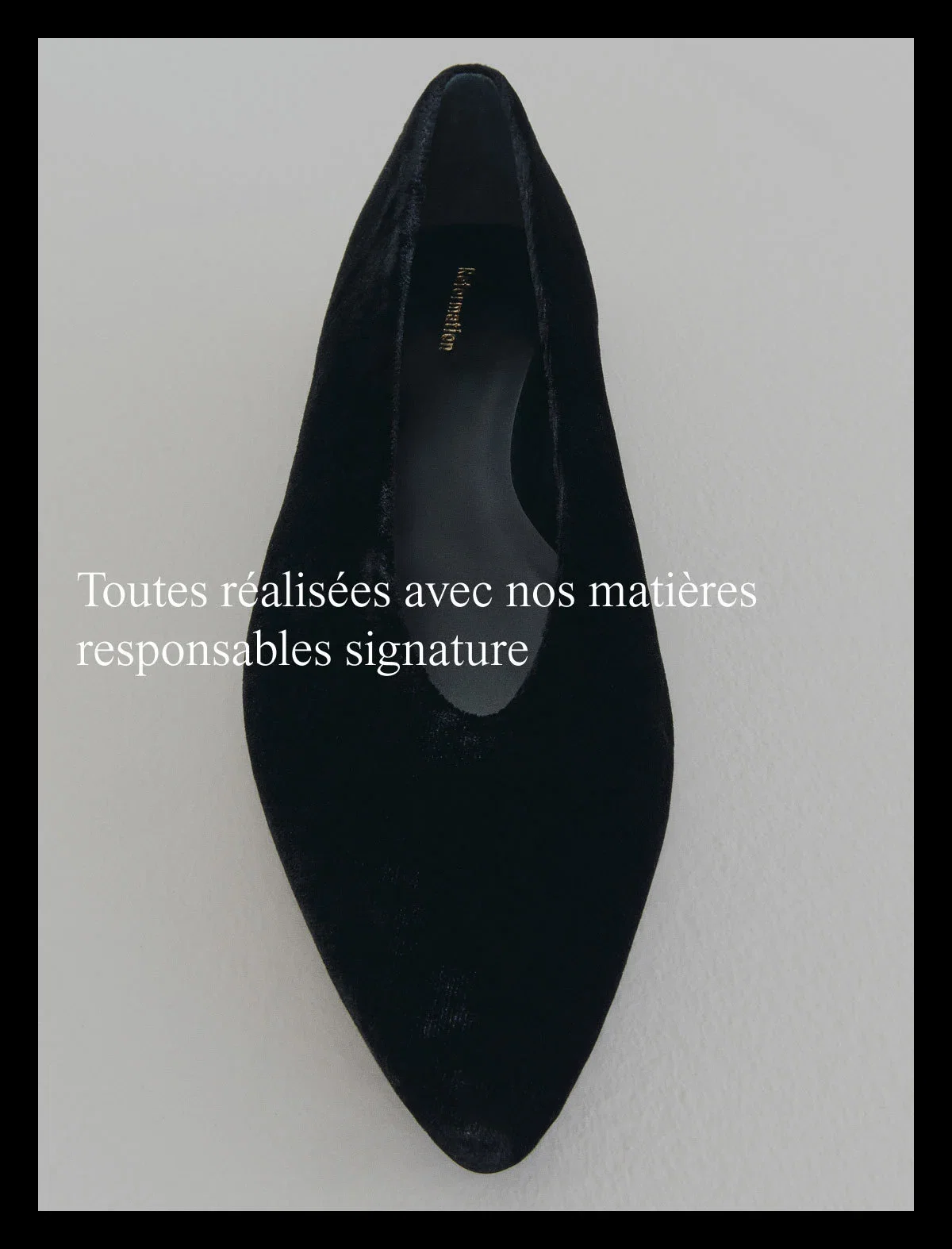 toutes realisees avec nos matieres responsables signature