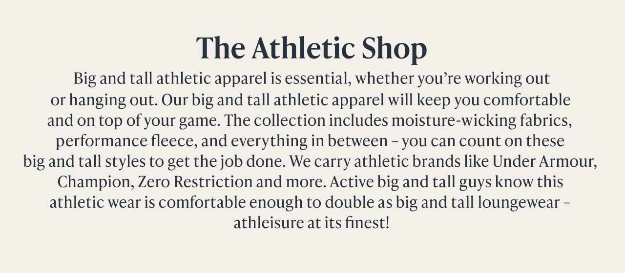 Shop the Athletic Collection for fall