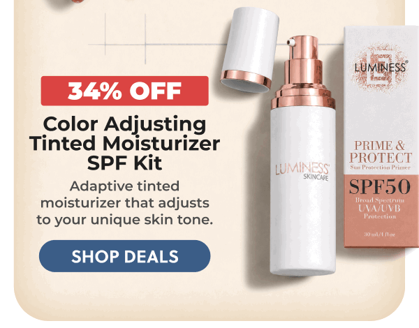 COLOR ADJUSTING TINTED MOISTURIZER SPF KIT