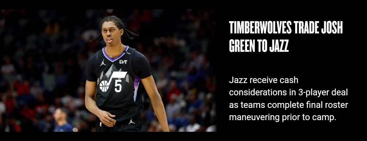 Timberwolves trade Josh Green to Jazz