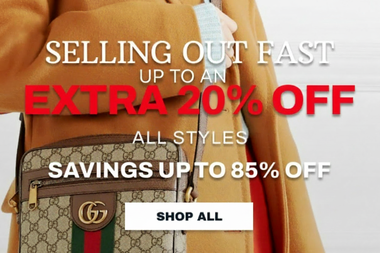 Extra 15-20% Off Gucci
