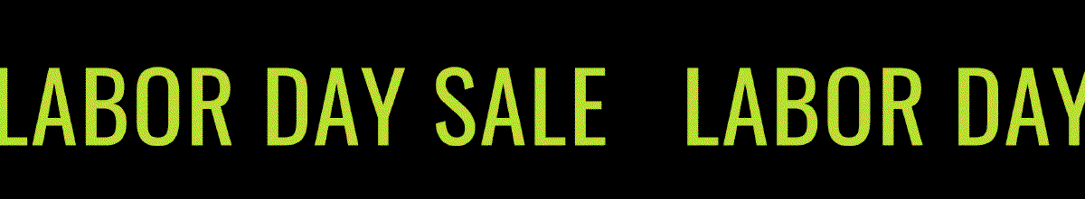 Labor Day Sale