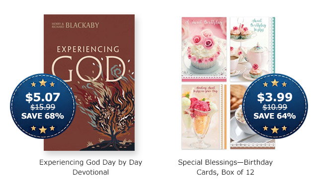 Experiencing God Day by Day Devotional | Special Blessings—Birthday Cards
