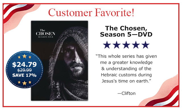 Customer Favorite! The Chosen, Season 5—DVD