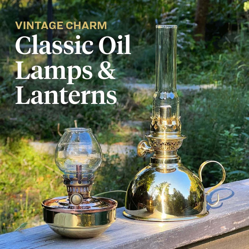 Classic Oil Lamps & Lanterns
