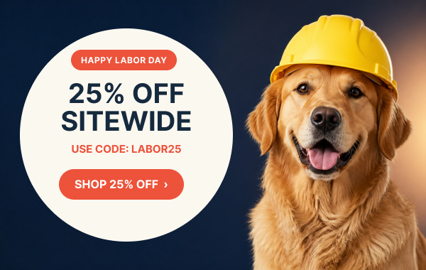 Labor Day dog sale hero