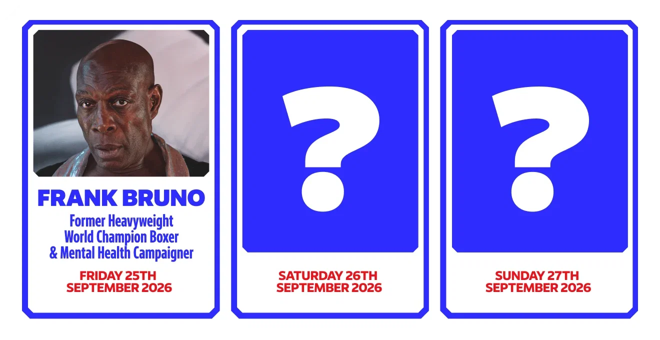Plus, get the chance to meet Frank Bruno on Saturday, plus other celebrities to be announced