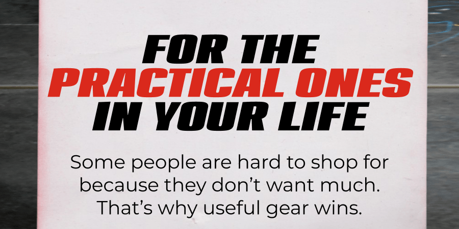 For The Practical Ones In Your Life