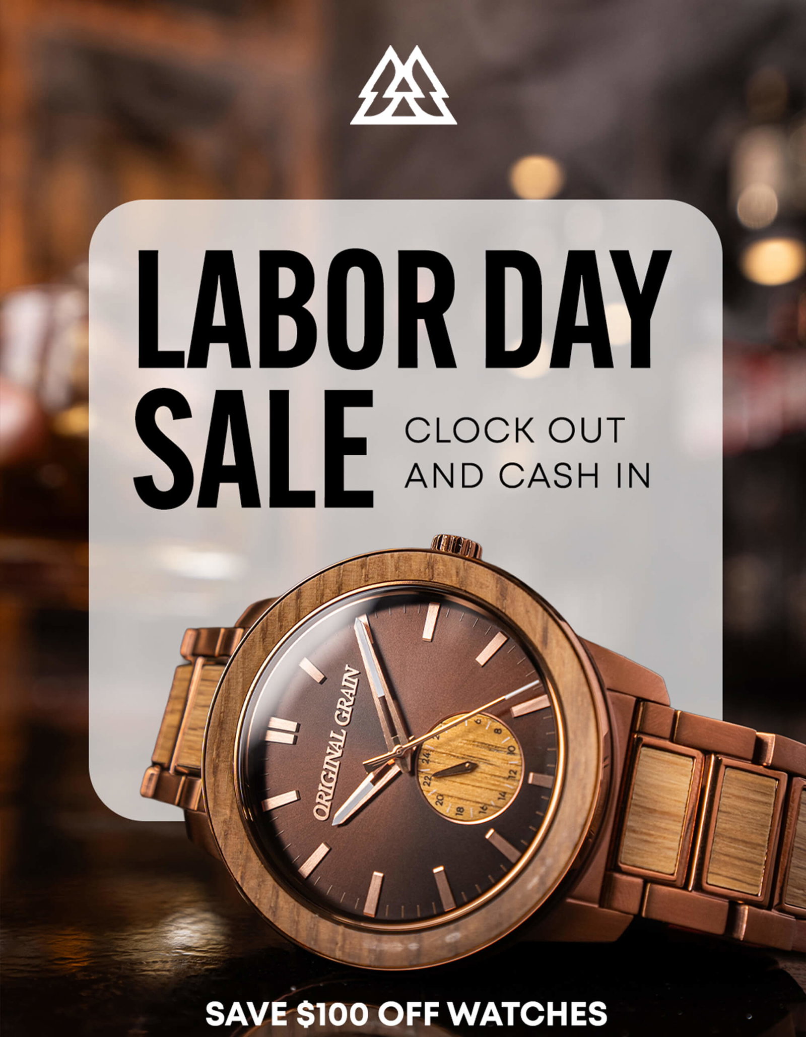 clock out and cash in!