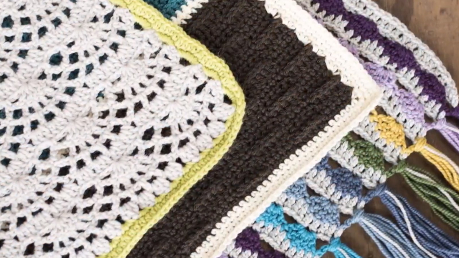 Modern Crochet Afghans: Color & Texture