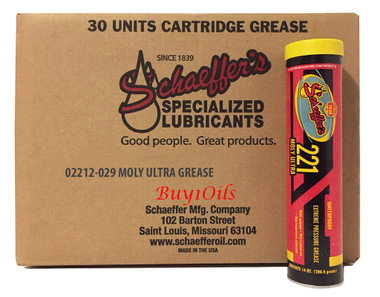 Schaeffer 221-029 Moly Ultra EP Grease NLGI 1 or 2 | 30-TC
