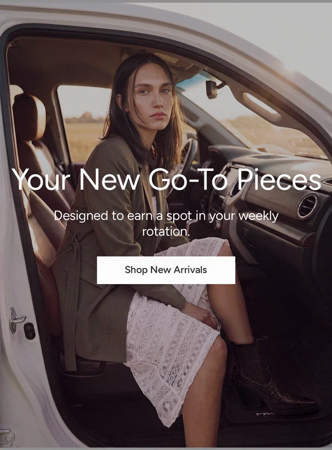 Your New Go-To Pieces: Designed to earn a spot in your weekly rotation.