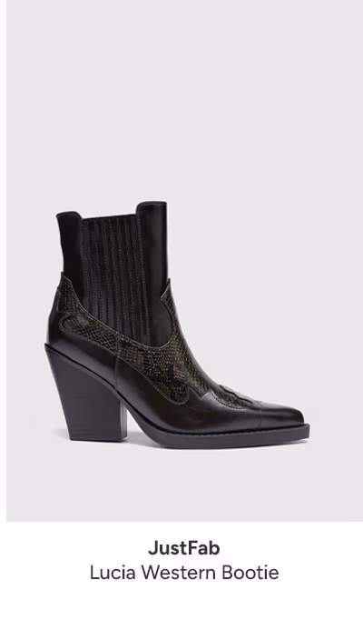 Lucia Western Bootie