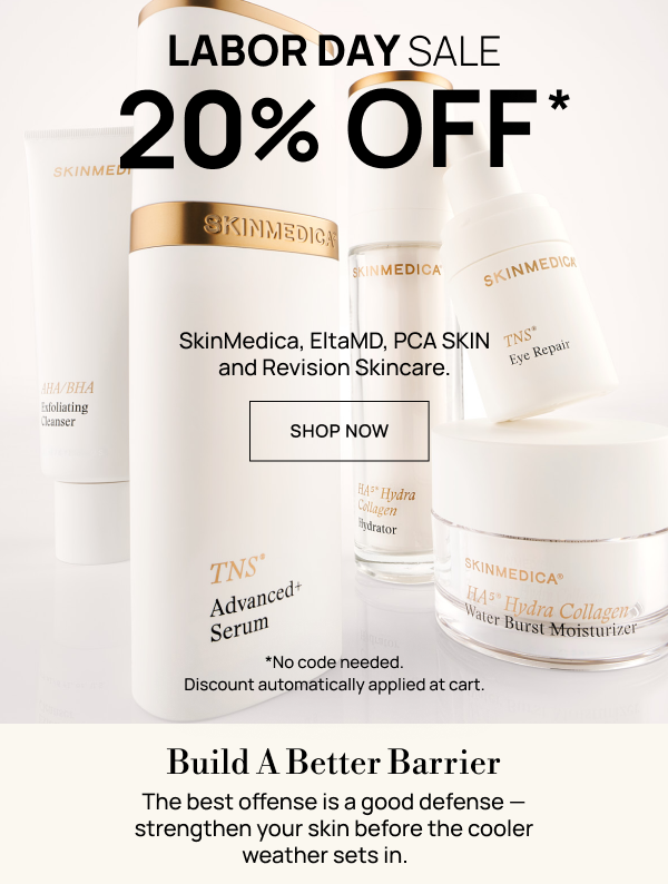 Labor Day Sale: 20% Off
