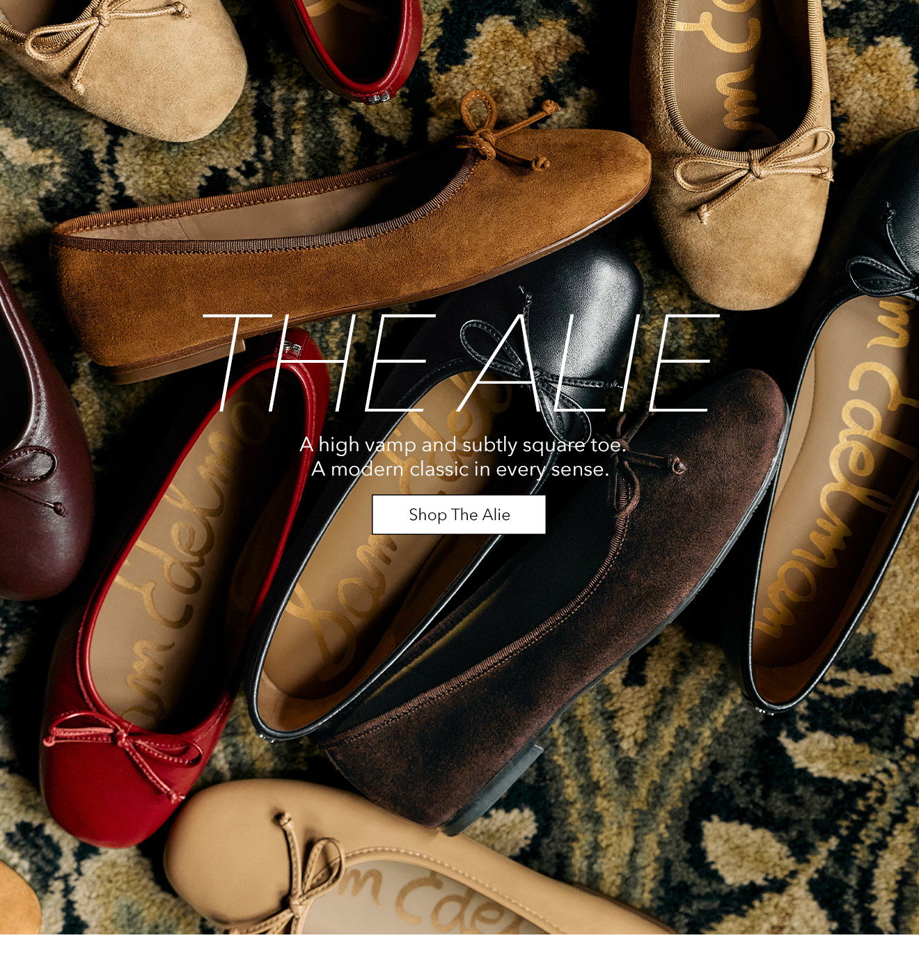 THE ALIE | A high vamp and subtly square toe. A modern classic in every sense. | Shop the Alie