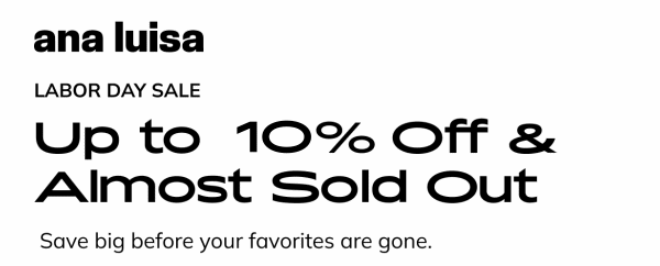Labor Day Sale