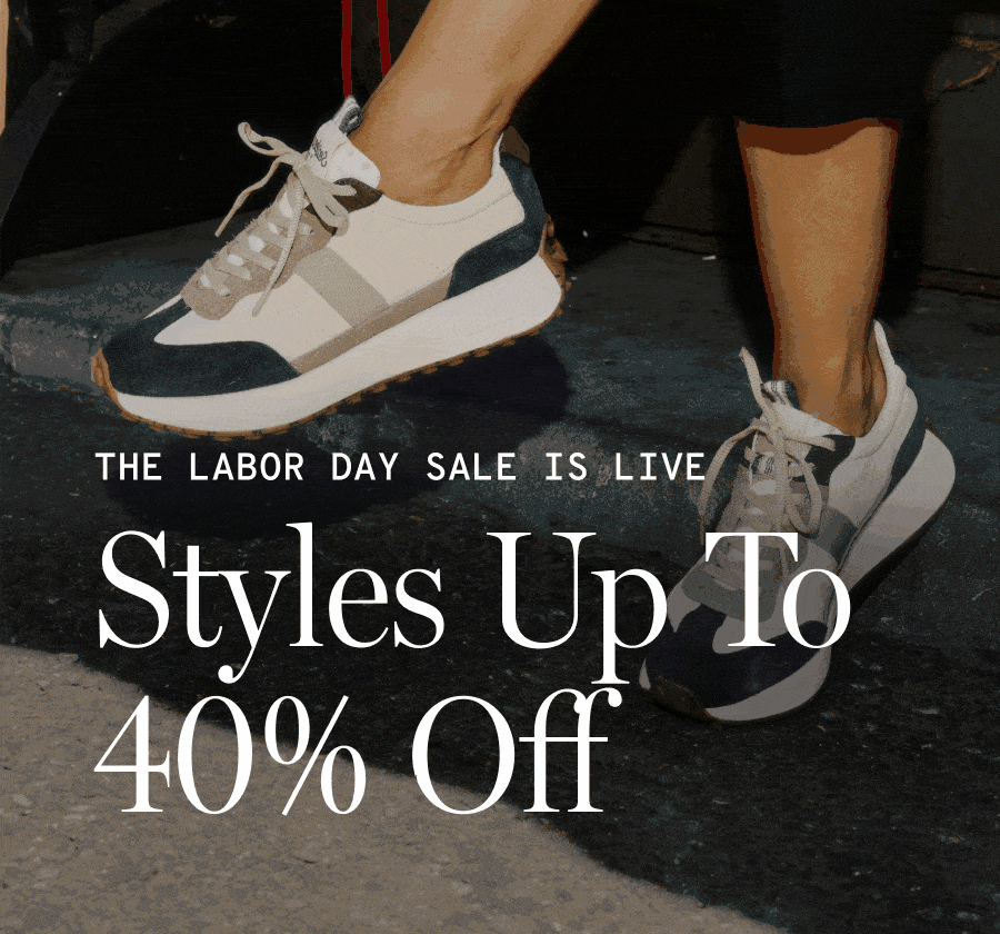 Styles up to 40% off